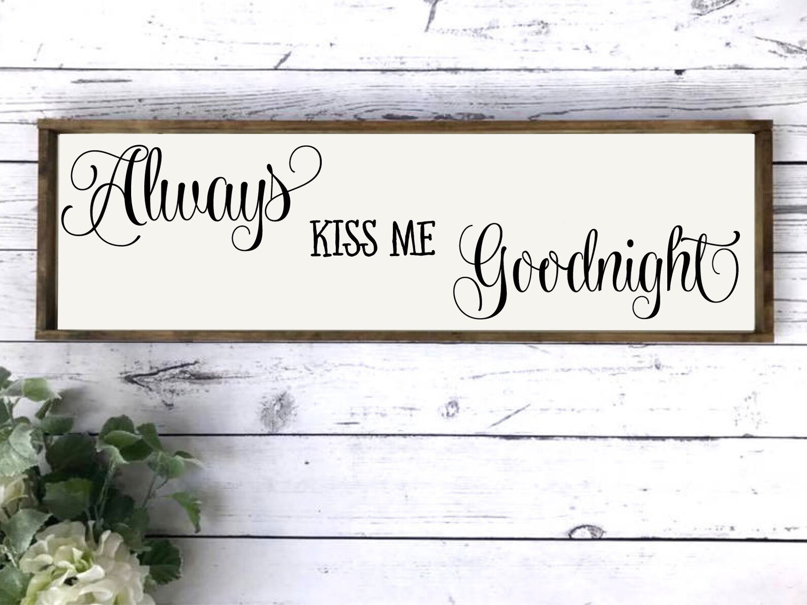 Always Kiss Me Goodnight SVG Dxf Png Cut File Love Svg - Etsy