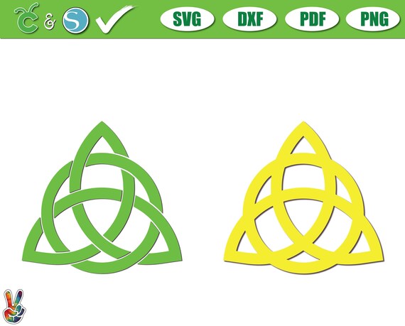 Triquetra Celtic Knot Svg Celtic Knot Svg Triquetra Svg Etsy