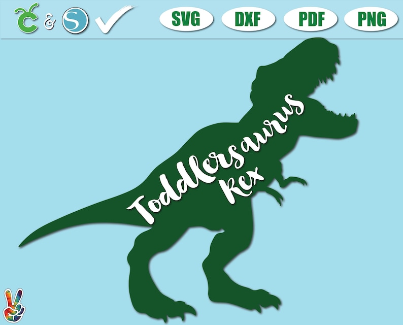 Download Toddlersaurus SVG Dinosaur Family SVG Mamasaurus svg | Etsy