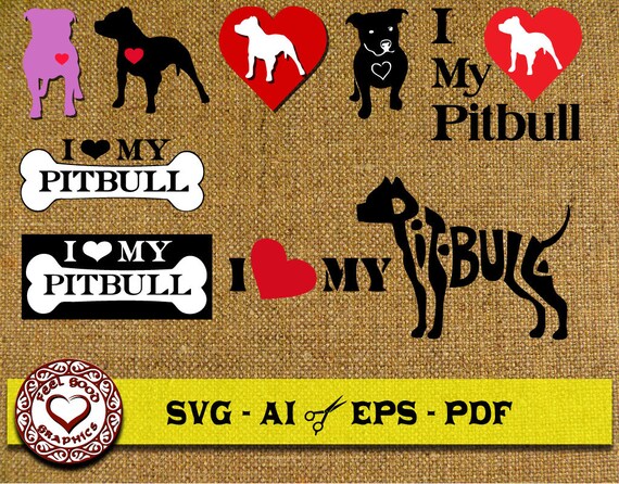 Free Free 108 I Love My Pitbull Svg SVG PNG EPS DXF File