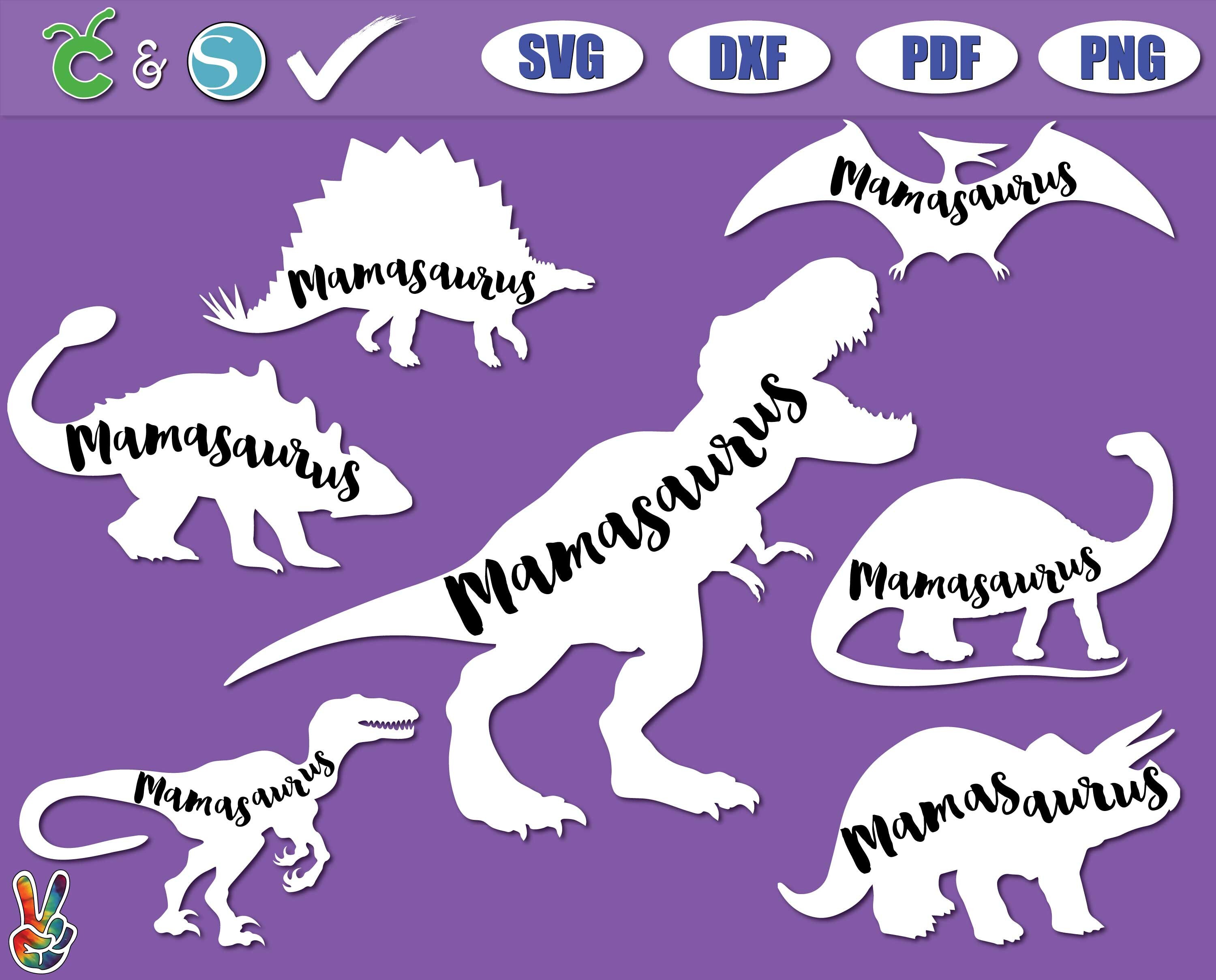 Download Mamasaurus mamasaurus SVG mom svg mom t-shirt svg | Etsy