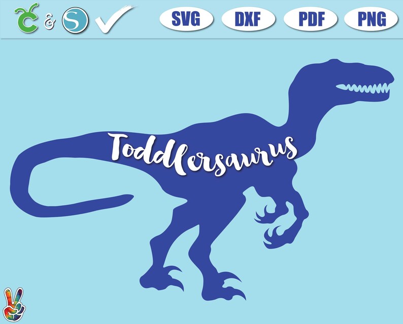 Download Toddlersaurus SVG Dinosaur Family SVG Mamasaurus svg | Etsy