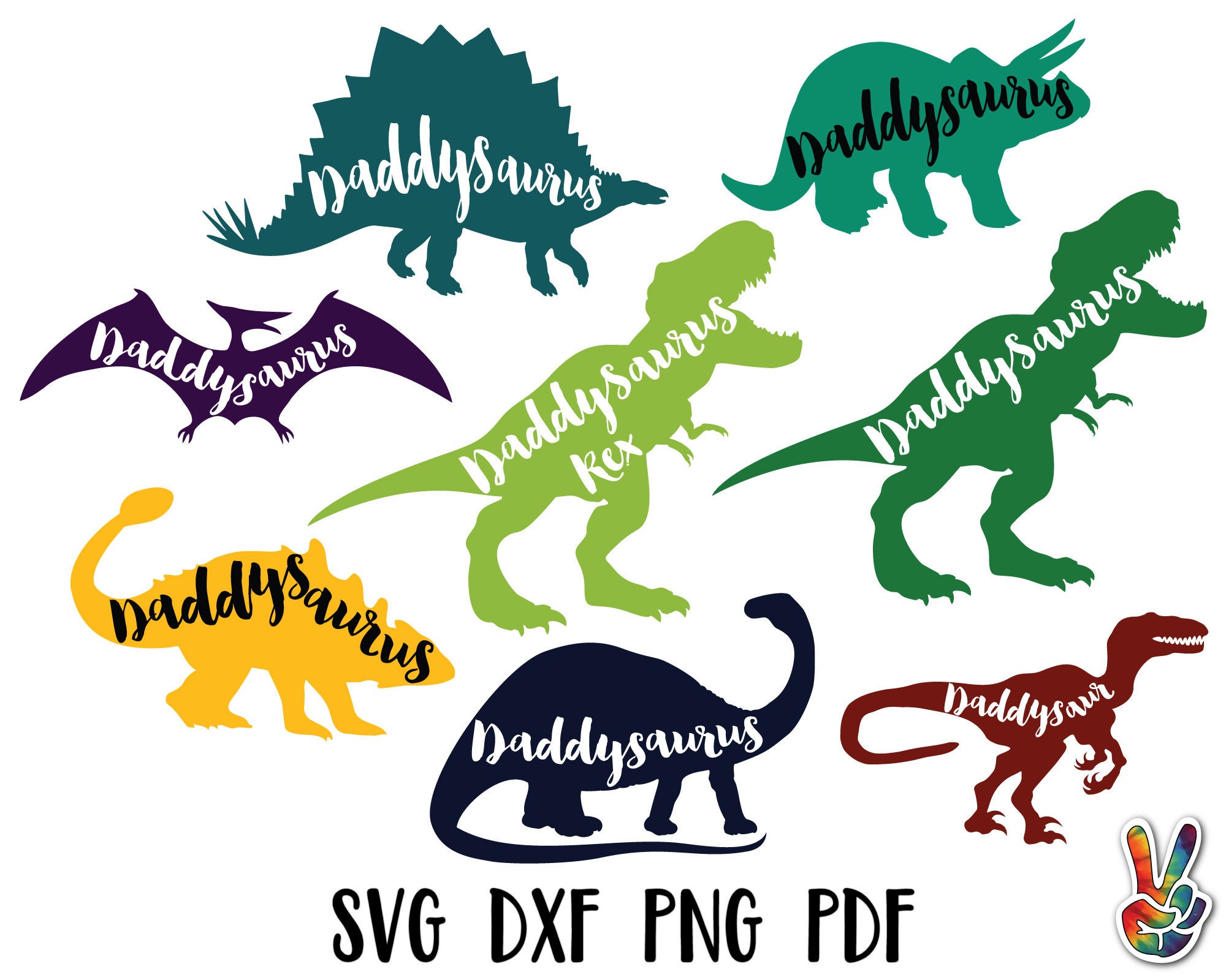 Download Daddysaurus SVG Dinosaur Family SVG Mamasaurus svg Family | Etsy