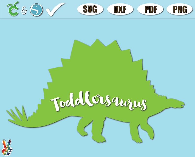 Download Toddlersaurus SVG Dinosaur Family SVG Mamasaurus svg | Etsy