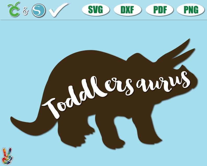Download Toddlersaurus SVG Dinosaur Family SVG Mamasaurus svg | Etsy