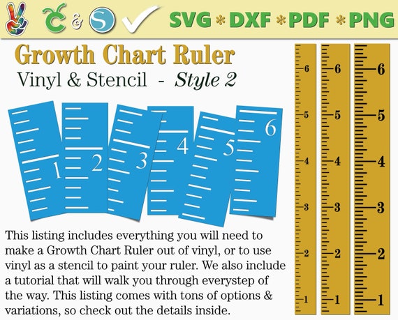 Diy Growth Chart Vinyl