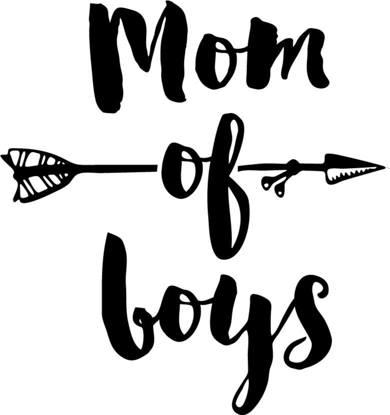 Download Mom of boys SVG boys heart arrow SVG mom truth mom life | Etsy