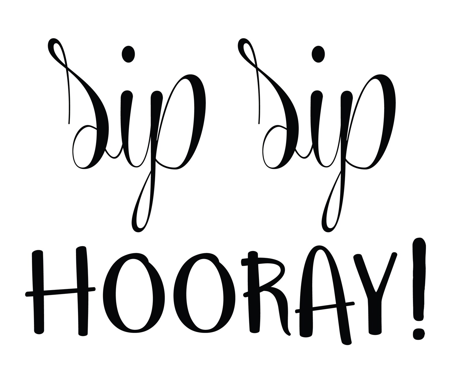 Sip Sip Hooray SVG Cutting File Wedding SVG Wedding Sign Svg Etsy