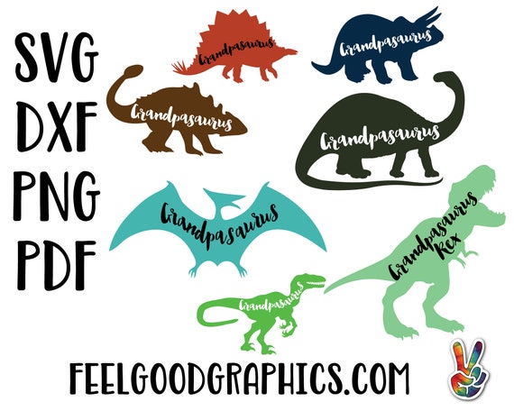 Download Grandpasaurus Svg Grandpasaurus Pack Svg Family T Shirt Etsy
