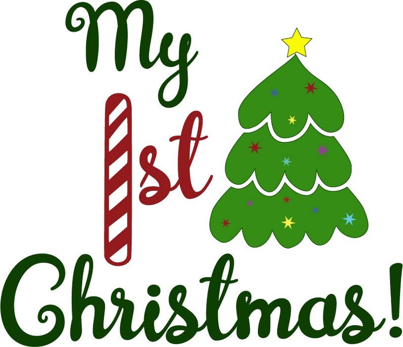 Free Free 154 Baby&#039;s First Christmas Svg Free SVG PNG EPS DXF File