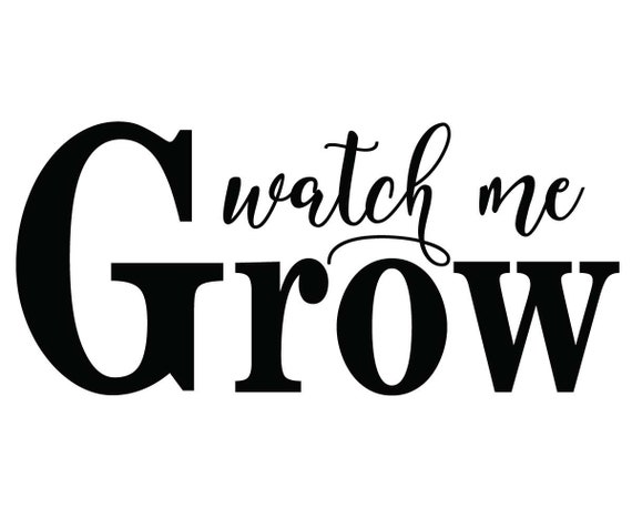 Watch Me Grow Growth Chart