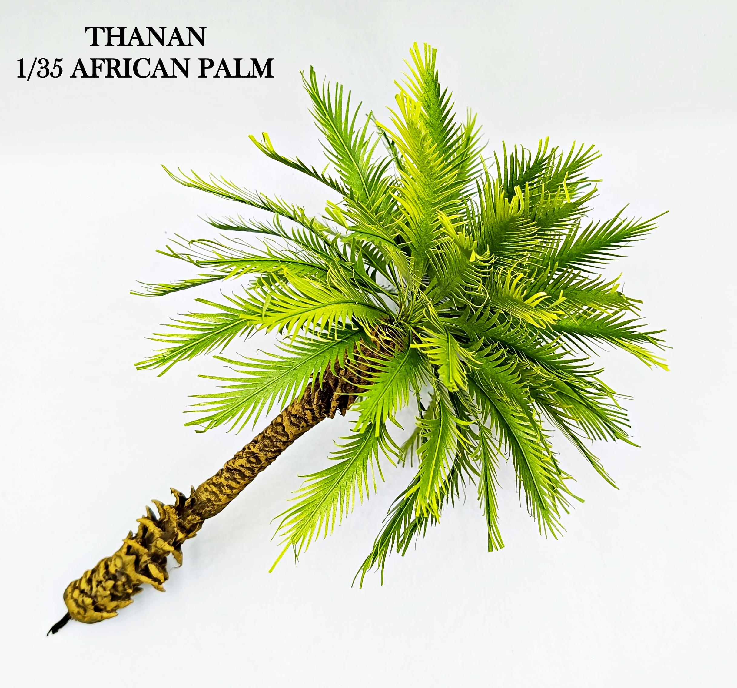 Handmade 1/35 Scale African Palm Tree  Realistic Miniature Diorama Model -  Etsy