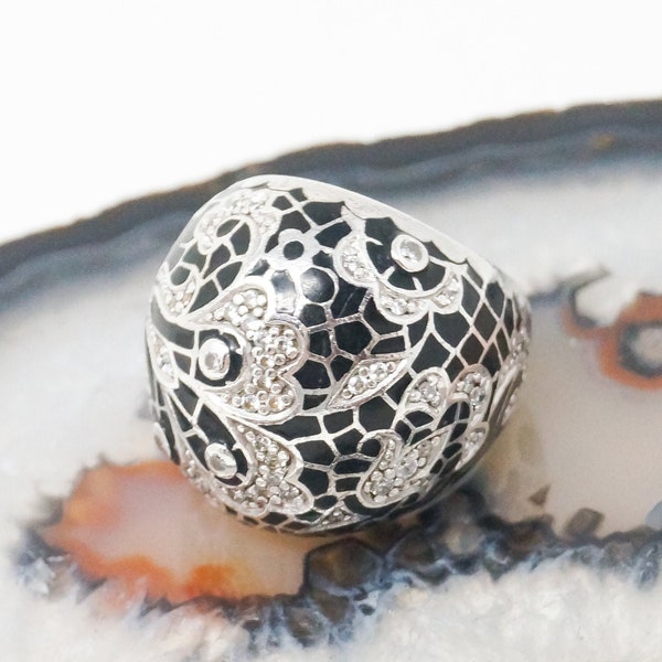 Belle Etoile Toujours Cz Italienischer Designer Ring