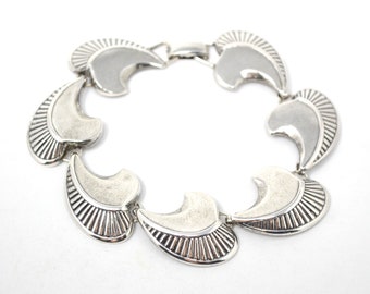 Vintage Designer Danecraft Sterling Silver Bracelet - 7"