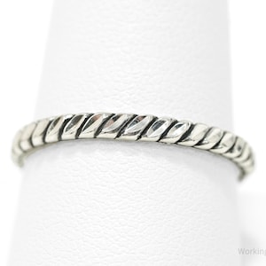 Anello vintage in argento sterling Relios di Carolyn Pollack, designer nativo, misura 10