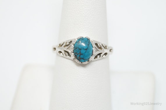 Vintage Designer SETA Southwestern Turquoise Ster… - image 3