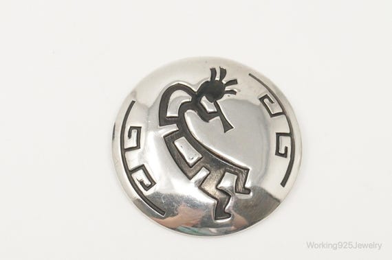 Vintage Native American Unsigned Dancing Kokopell… - image 3