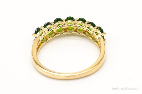 Designer DK Peridot Gold Vermeil Sterling Silver … - image 7