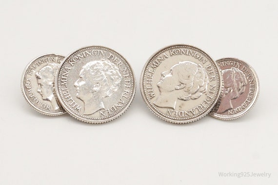 Vintage Wilhelmina Koningin Der Nederlanden Coins… - image 8