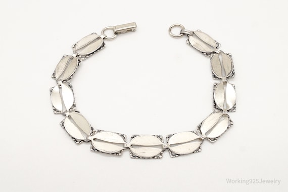 Antique Art Deco Sterling Silver Bracelet - image 1