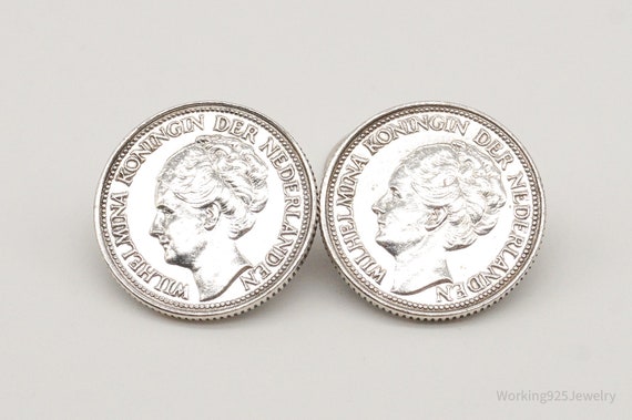 Vintage Wilhelmina Koningin Der Nederlanden Coins… - image 3