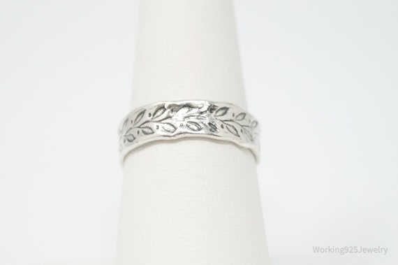 Vintage Designer Didae Leaf Vine Sterling Silver … - image 3