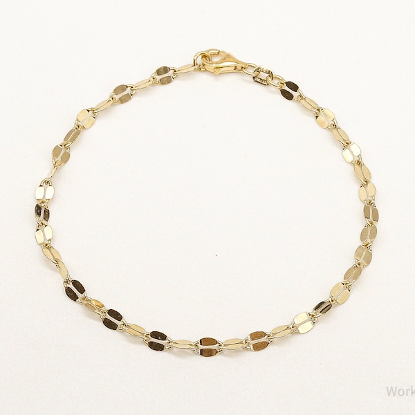 Vintage Italian Designer LIRM Gold Vermeil Sterling Silver Bracelet