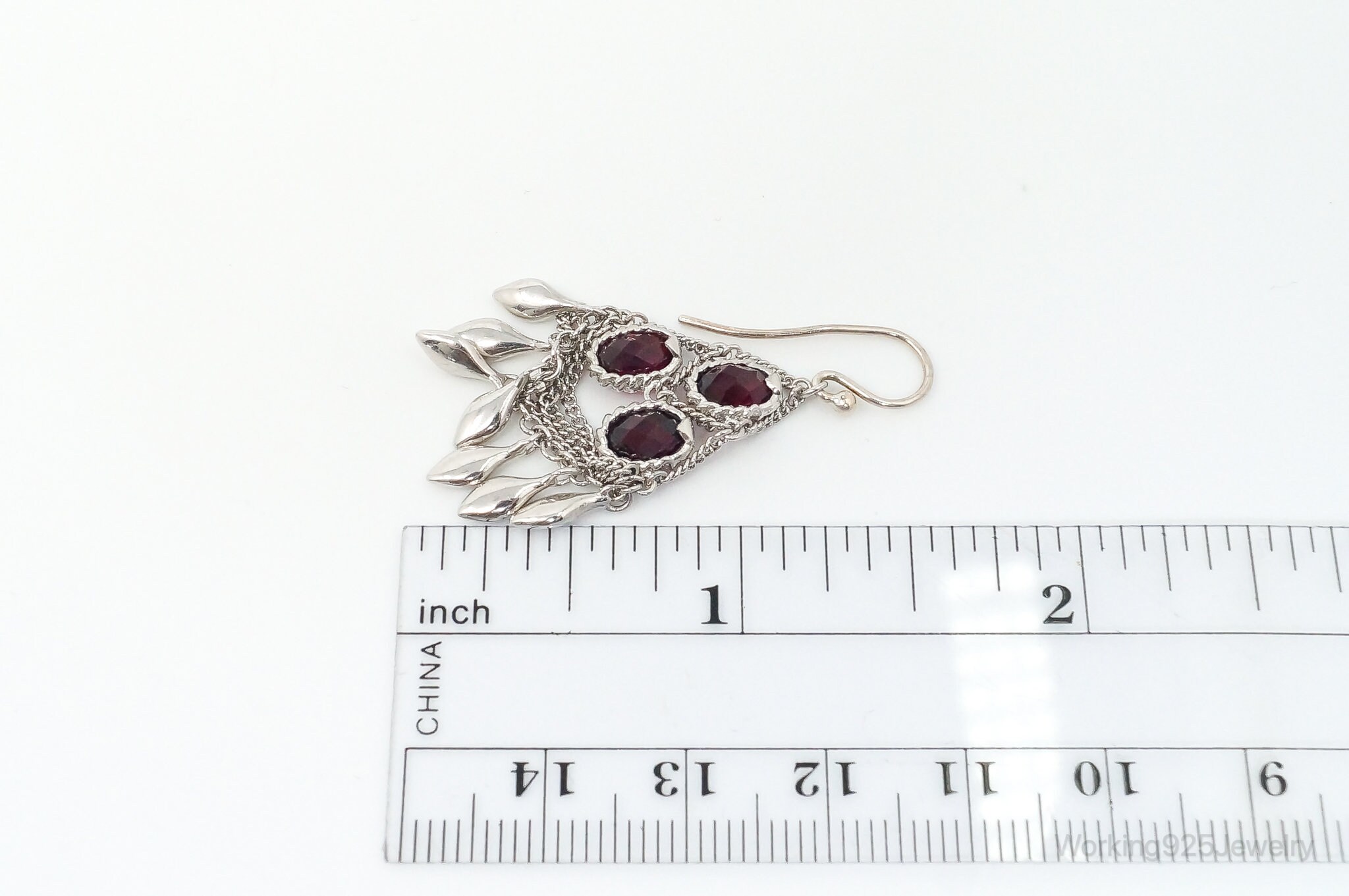 Vintage Designer Chandelier Sterling Silver Earrings Etsy UK