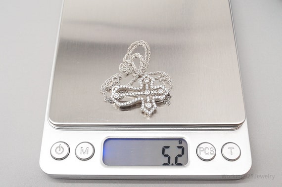 Designer Heng Ngai Cubic Zirconia Sterling Silver… - image 5