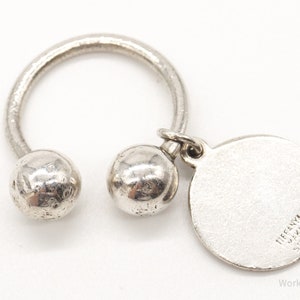 小物 TIFFANY&CO  Makers Key Ring Vintage Tiffany & Co Makers Sterling Silver Key Ring Key