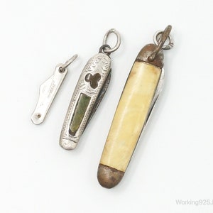 Vintage Sterling Silver Charm/Pendants Collectables