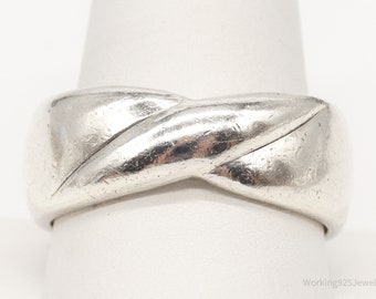 Bague vintage en argent sterling, taille 12,5