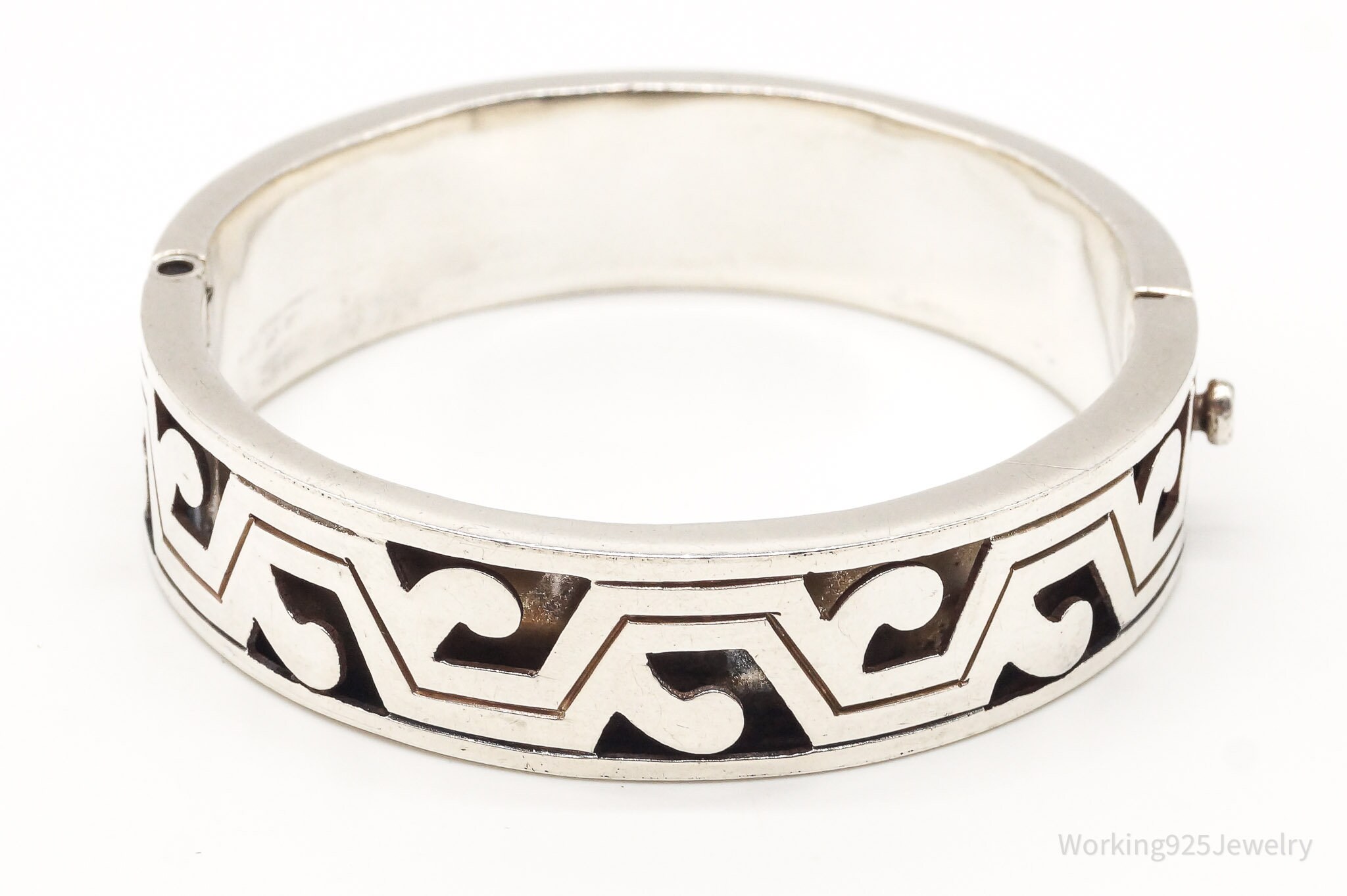 Vintage Taxco Mexico Designer JHP Sterling Silver Bracelet - Etsy 日本