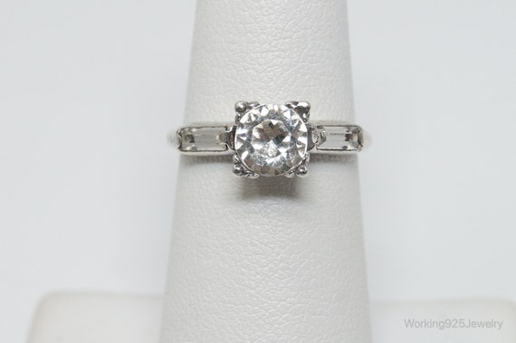 Antique Designer Uncas MFG Co Cubic Zirconia Ster… - image 3