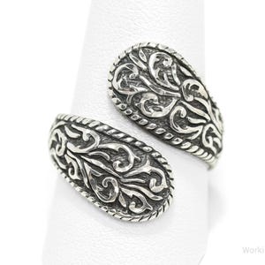 Anello vintage in argento sterling Relios della designer nativa Carolyn Pollack - Misura 10,75