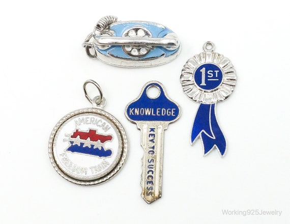 Key To Success Sterling Silver Charm Key To Success Sterling Silver Charm