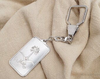 Vintage PAMP Suisse 15 Gram Fine Silver 999.0 Palm Tree & Arabian