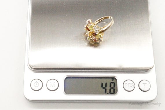 Designer Ross Simons Multi Gem Gold Vermeil Sterl… - image 9