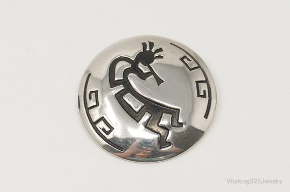 Vintage Native American Unsigned Dancing Kokopell… - image 2