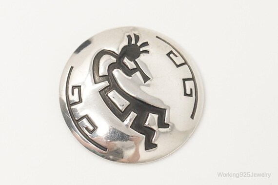 Vintage Native American Unsigned Dancing Kokopell… - image 6
