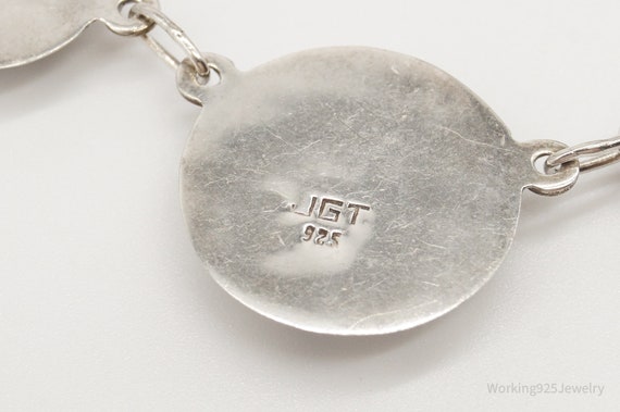 Vintage JGT Bali Sterling Silver Necklace - image 7