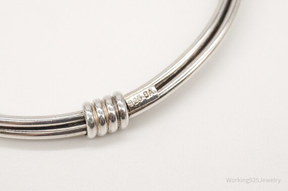 Designer BA Suarti Sterling Silver Bangle Bracelet - image 5