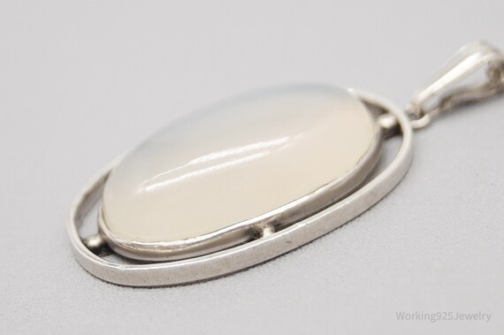 Vintage Modernist Style Sterling Silver Necklace … - image 6