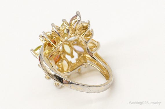 Designer Ross Simons Multi Gem Gold Vermeil Sterl… - image 6