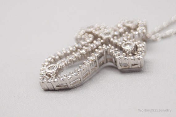 Designer Heng Ngai Cubic Zirconia Sterling Silver… - image 3
