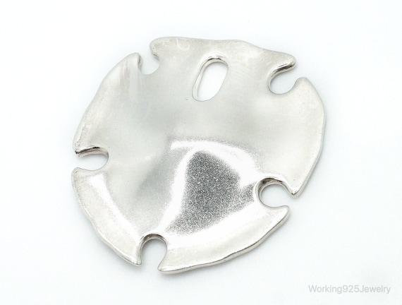 Designer RLM Studio Large Sand Dollar Sterling Si… - image 1