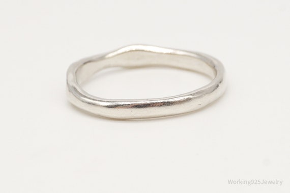 Vintage "Drew" Name Sterling Silver Ring - Size 1… - image 6