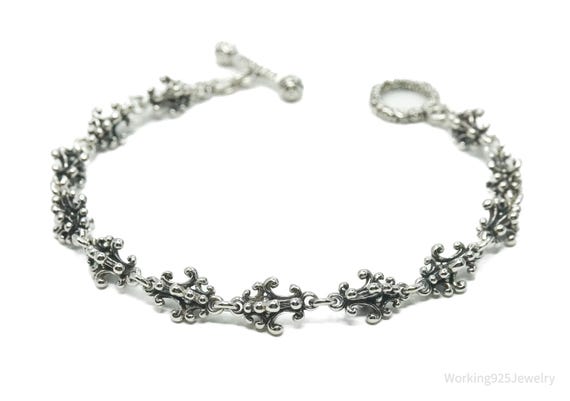 NOVICA .925 Sterling Silver Dangle Earrings 'Cat Swirls'