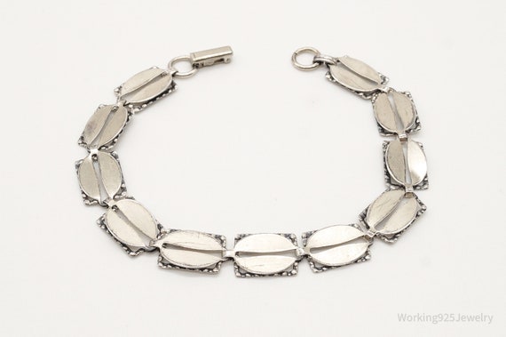 Antique Art Deco Sterling Silver Bracelet - image 2