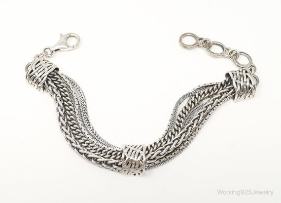 Designer Silpada Sterling Silver Balinese Style C… - image 1